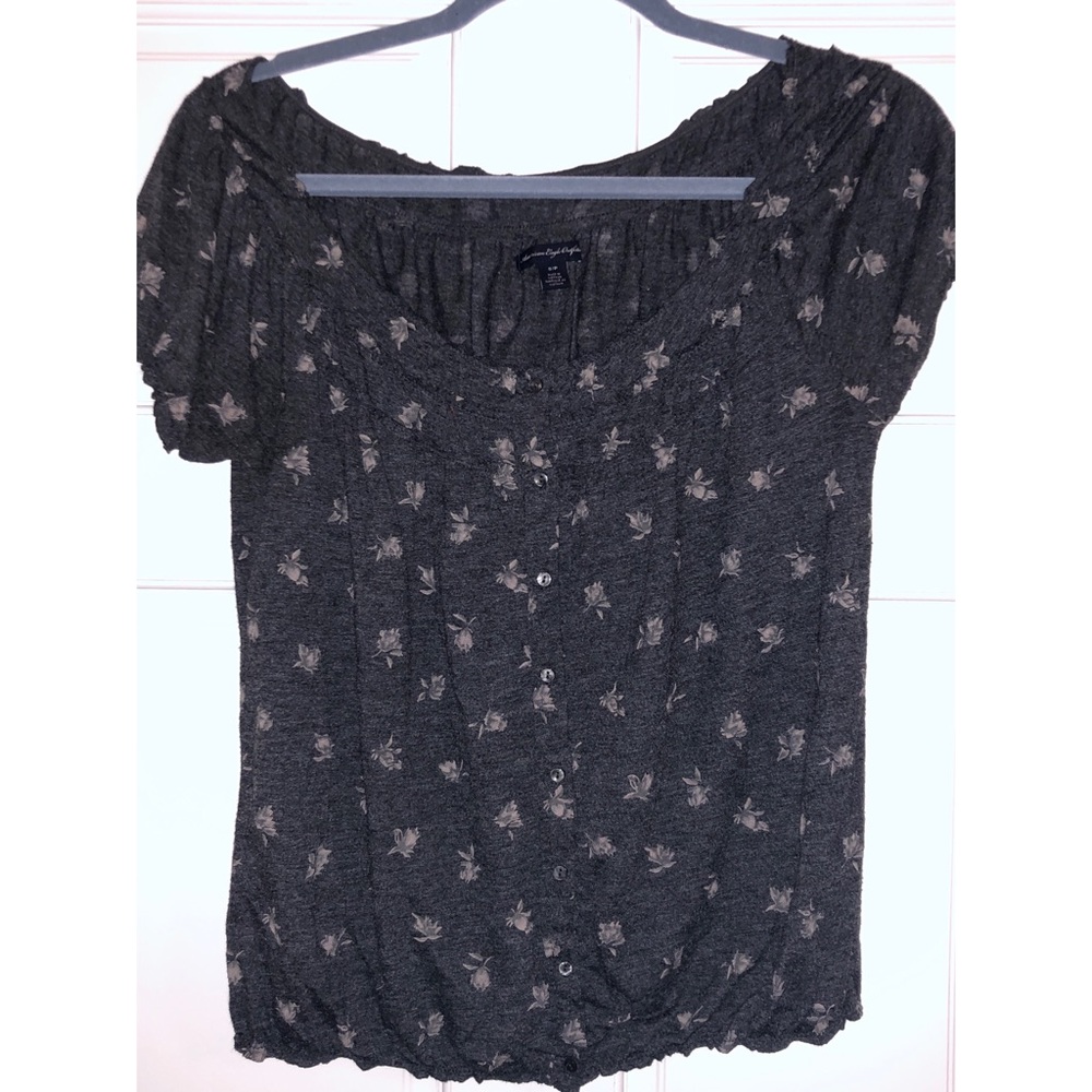 American Eagle scrunch shirt